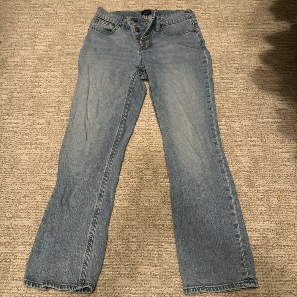 J. Crew Light Blue Straight Leg Jeans